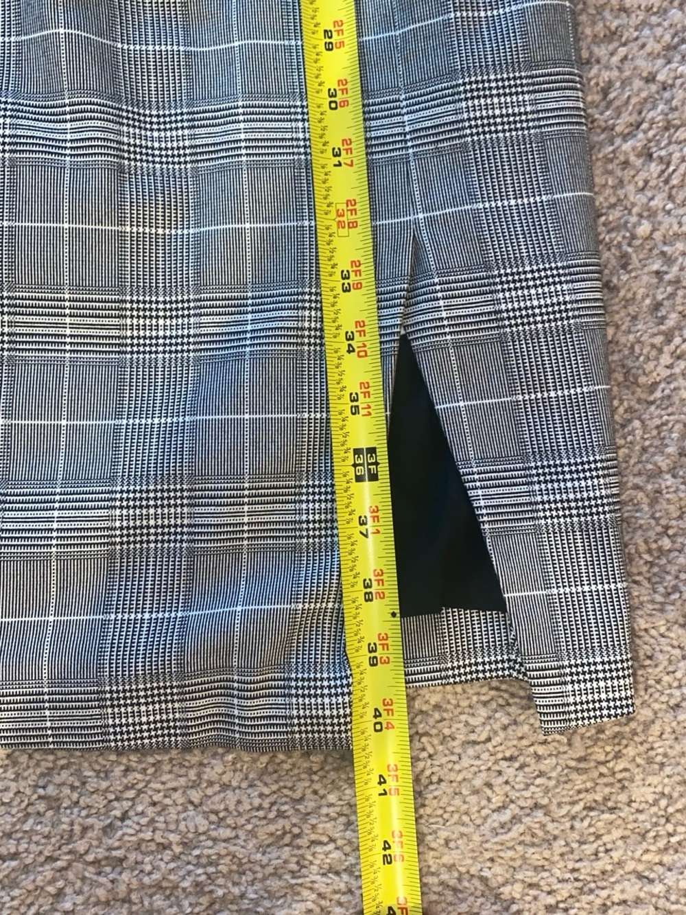 Banana Republic Plaid Sheath Dress Size 2 - Picture 10 of 12